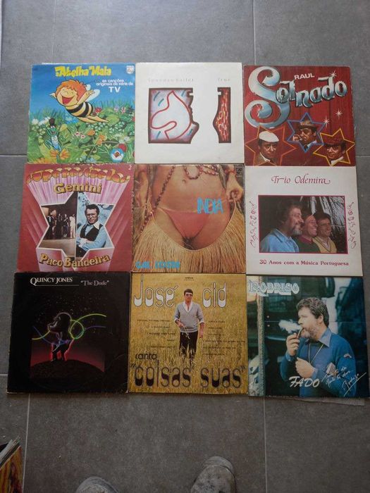 Discos vinil antigos