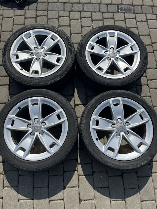 Alufelgi 5x112 17 cali Audi A4 A5 A6 A7 A8 opony lato 225/45/17