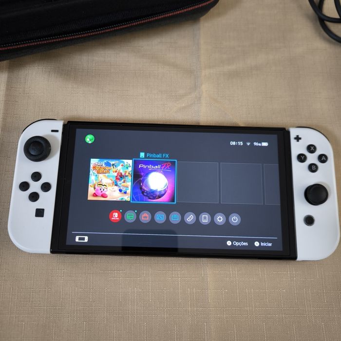 Switch Oled com todos os
