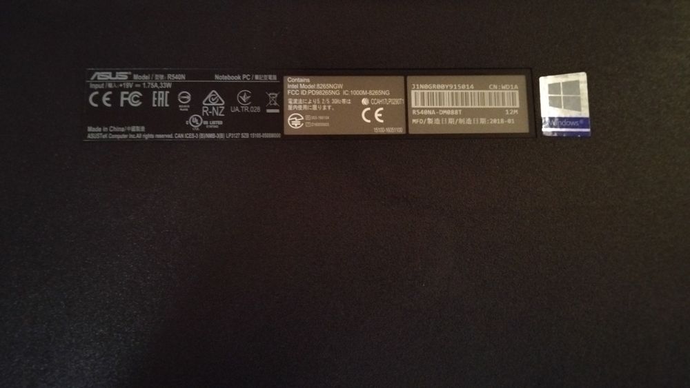ноутбук робочий Asus(для навчання)