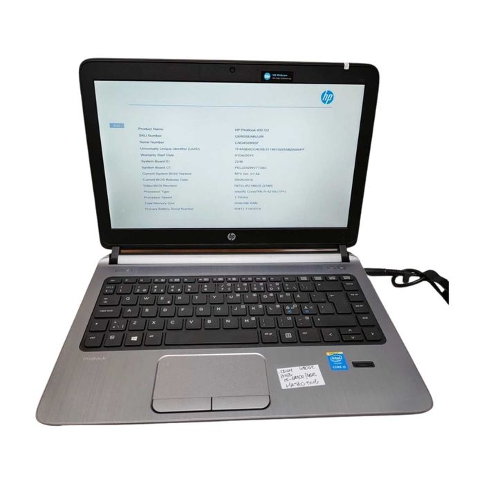 LAPTOP | HP ProBook 430 G2 | i5-4210U | 13,3" | 4GB RAM | HASŁO BIOS