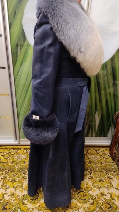 Пальто шкіряне осінь