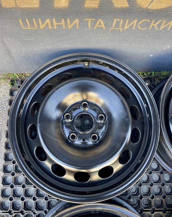 Диски 5/112 r16 металеві, Skoda, Audi, Volkswagen
