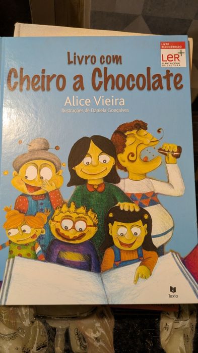 Livro com Cheiro a Chocolate de Alice Vieira