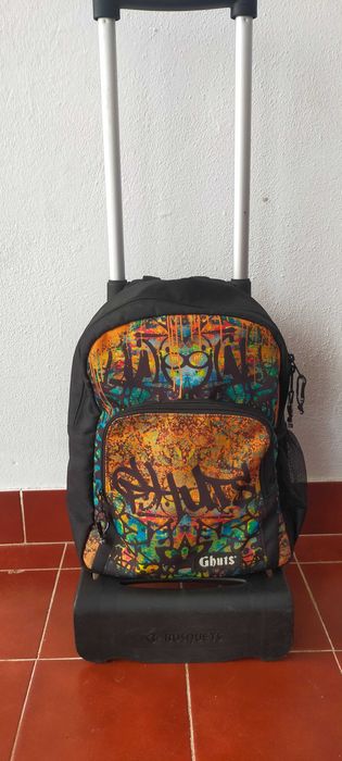 Mochila escolar, com trólei, Ghuts