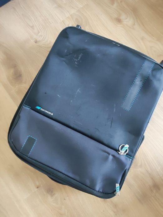 Walizka roncato kabinowa do samolotu używana czarna szara