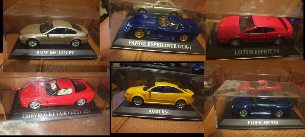 Vendo em separado: Colecção Dream Cars Altaya miniaturas 1:43