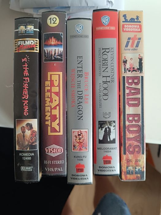 Kasety  VHS  kolekcja