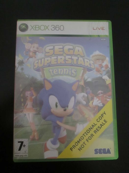 SEGA Superstar tennis XBOX 360 - Cópia promocional