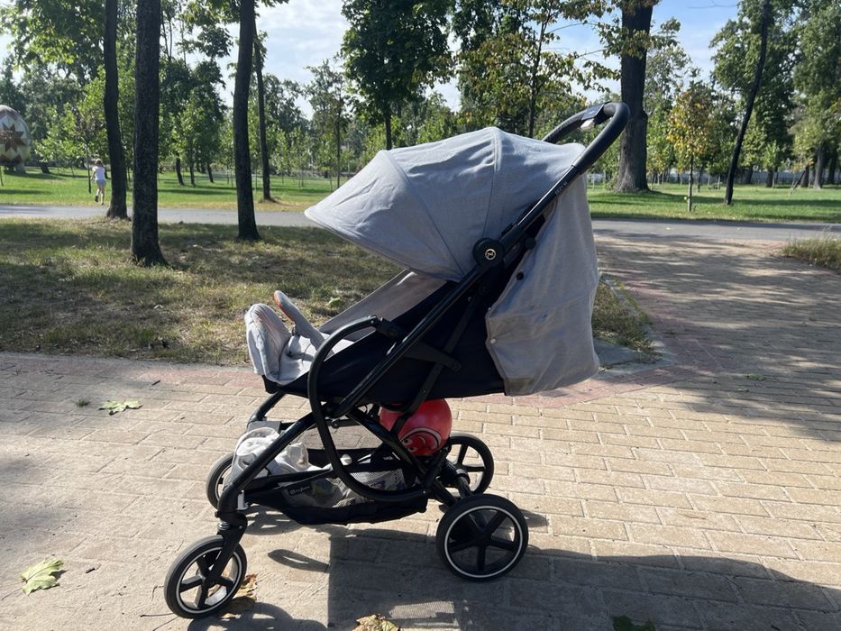 Дітяча прогулянкова коляска Cybex Eezy S+ 2 B (Goldline) + килимок