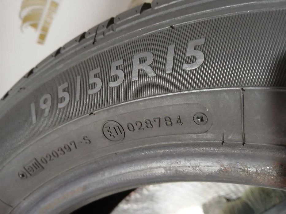 Шини Dunlop 195/55R15. 4шт Літо (2005) 2022рік