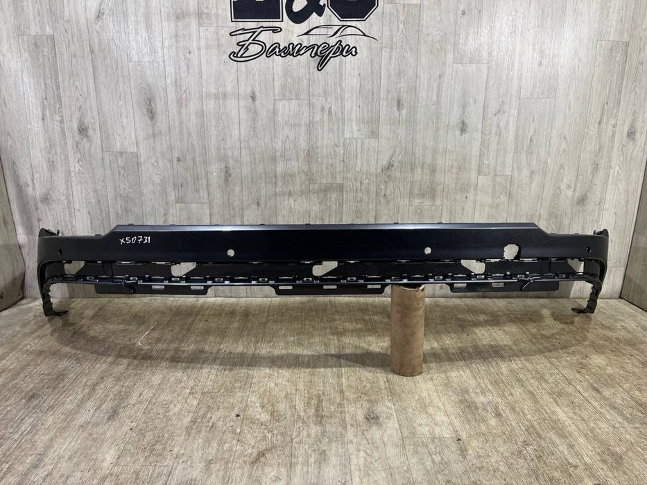 Бампер задний Audi Q8 S-Line ( 2023 - 2026 г. ) Спойлер Накладка Юбка