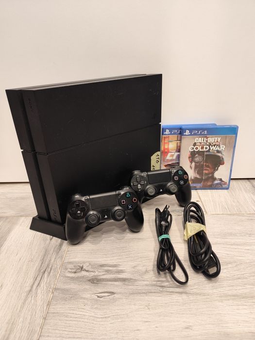 Konsola PS4 FAT 1TB Dwa Pady Dwie Gry