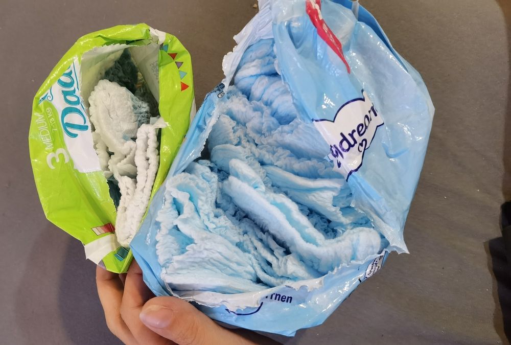 Pantsy do pływania dada i babydream rozmiar medium (7-13 kg)