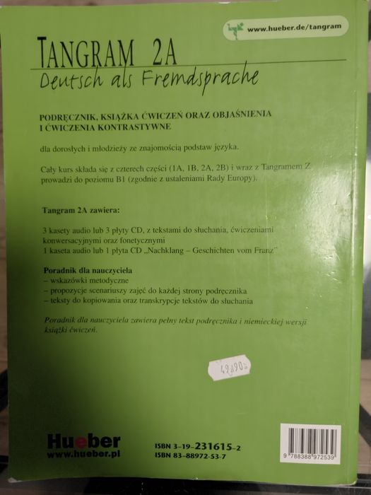 TANGRAM 2A Kursbuch & Arbeitsbuch