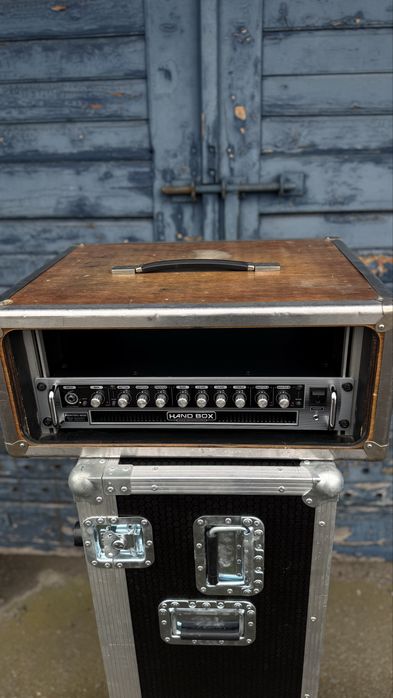 HAND BOX FORTEC 800 wzmacniacz basowy typu head + case wzmacniacz do basu  nie AMPEG SWR  EDEN TRACE ELLIOT  MARKBASS