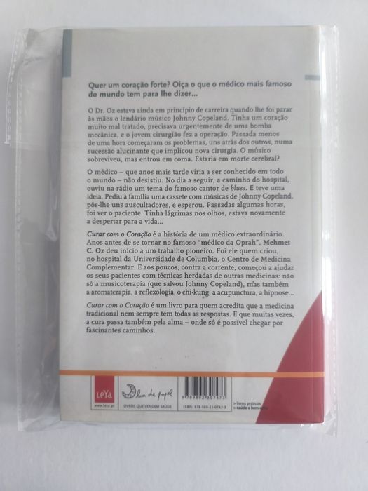Livro Curar com o Coração - Dr. Mehmet Oz