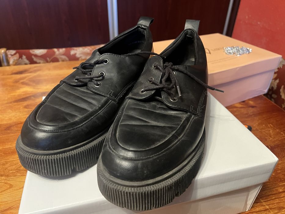 Buty na platformie catwalk