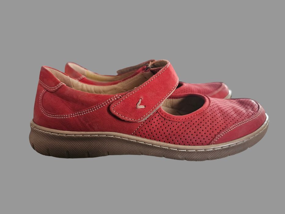 Półbuty Gosoft Rita czerwone r.39