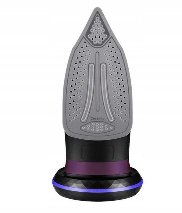 NIEZAWODNE Żelazko bezprzewodowe parowe ceramiczna powłoka duża moc