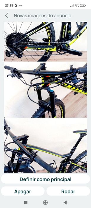 JF-Bikes Bicicletas Carbono Scott Spark tamanho M Susp.Total