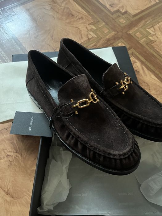Продаю туфлі лофери Massimo dutti 38 шкіра замша