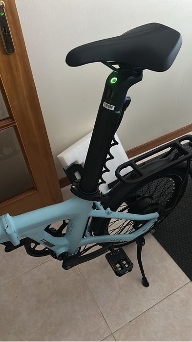 Bicicleta elétrica dobrável ADO AIR 20s 2026, Transmissão por Correia EBike, APP