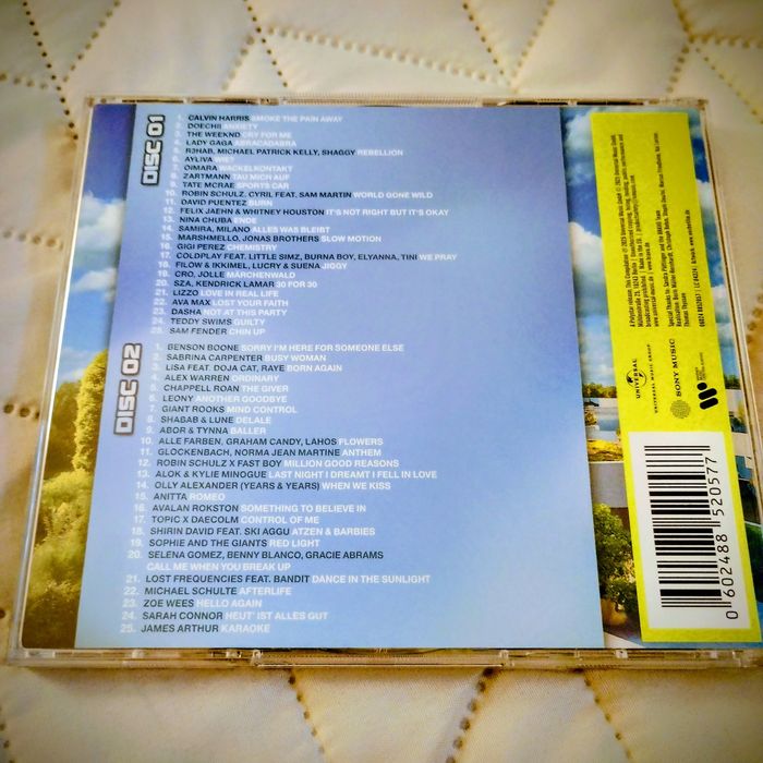 CD duplo Bravo Hits 129 - primavera 2025