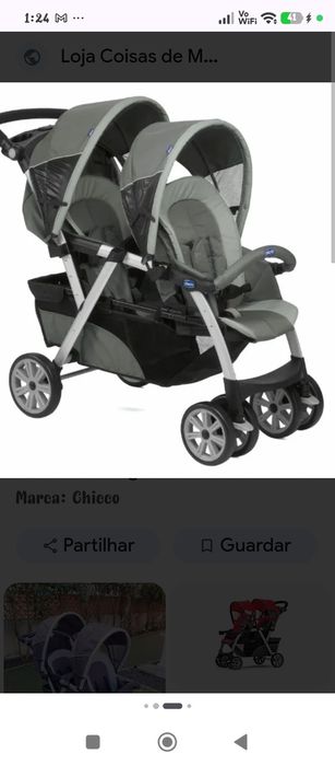 Carrinho bebe  com ovos