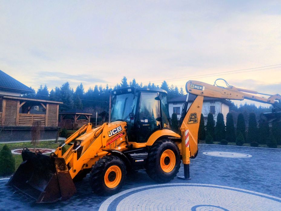 Koparko Ładowarka JCB 3 CX Contractor Bardzo Dobry Stan 3 Łyżki