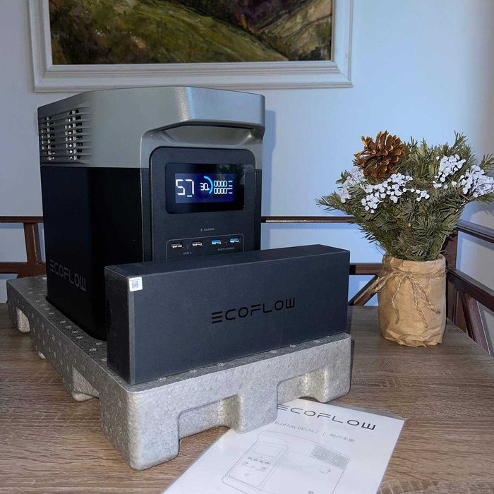 !! У НАЯВНОСТІ !! EcoFlow DELTA 2 станція 1024Вт/год 284000mAh 1800Вт