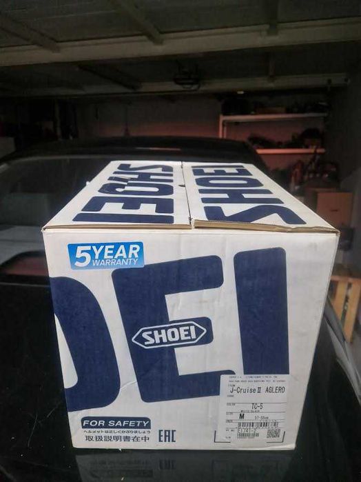 CAPACETE SHOEI J - CRUISE II AGLERO TC-5 M "NOVO"