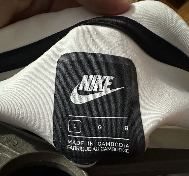 оригинальный лонгслив nike белый