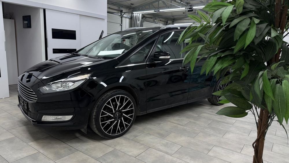 Ford Galaxy 2.0 benzyna / 240 koni / titanium plus st / samolot mega wyposażenie
