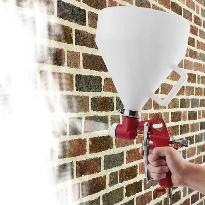 Pistolet do tynkowania tynków malowania pneumatyczny   ŚCIAN TYNKARSKI