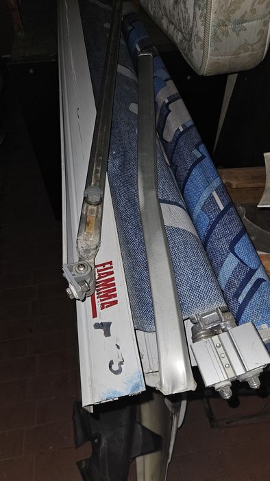 peças toldo fiamma f45i / f45s 3metros