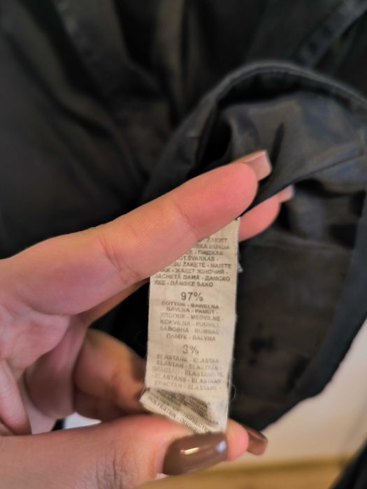 Czarna marynarka Reserved rozmiar 36