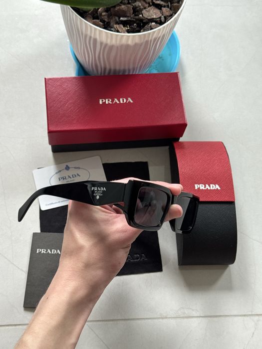 okulary Prada czarne