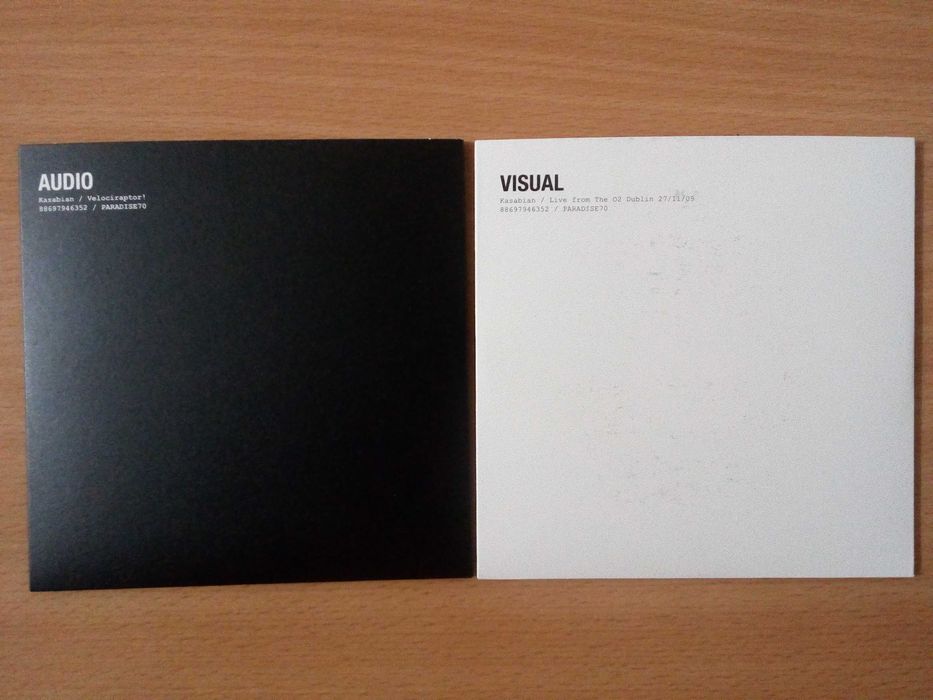 KASABIAN - Velociraptor! CD+DVD Box Set Collector's Edition RARO