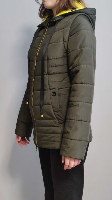 Демісезона куртка трансформер, Розмір S, хакі