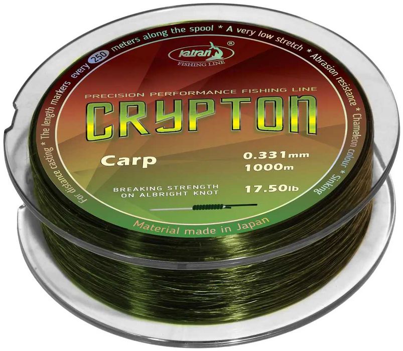 Волосінь Katran Леска Катран Crypton Carp, Synapse Eclipse