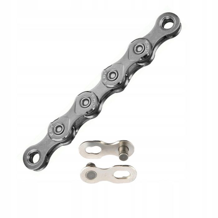 Łańcuch KMC X11eT EPT Turbo Power Silver/Black 128 ogniw + SPINKA do E