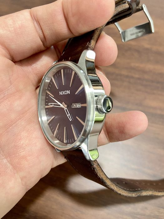 Relógio Nixon Sentry + aço