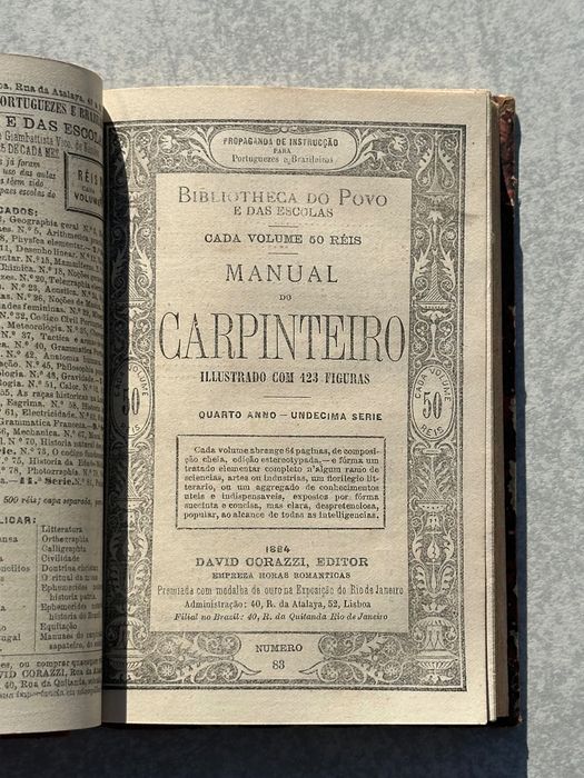 Bibliotheca do Povo e das Escolas - Fascículos 81 a 88