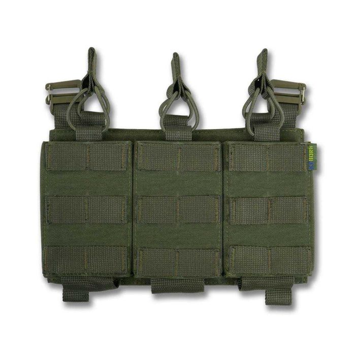 З'ємна передня панель до плитоноски з підсумками під 3 магазини