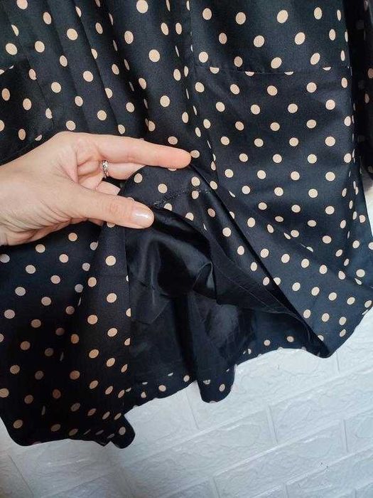 шёлковое платье / шёлк + шерсть / ретро / Tibi New York - 40-42рр (S)