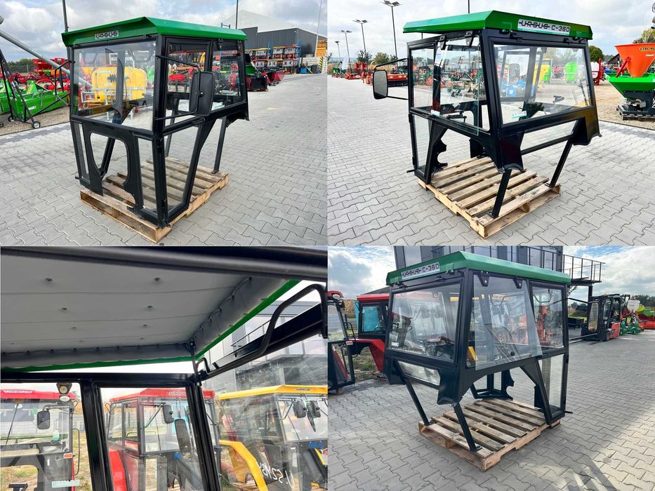 Kabina Ursus ciągnikowa C330 C360 MF235 MF255 T25 +wycieraczka --RATY-