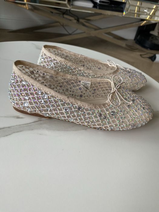 Buty baleriny świecące cekiny zara rozmiar 29