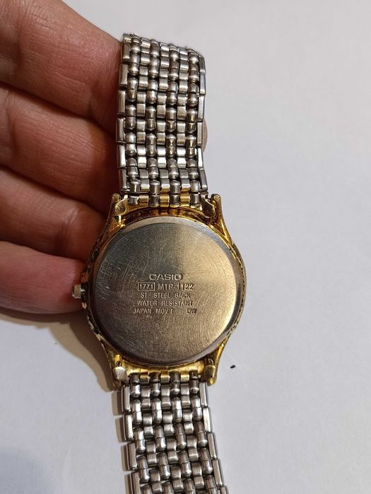 Мужские часы Casio MTP-1122 ( Casio 1771 ) с недостатками