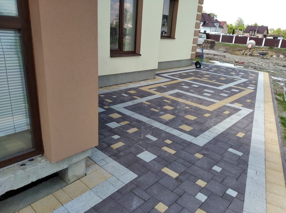 Укладання бруківки за дешевими цінами